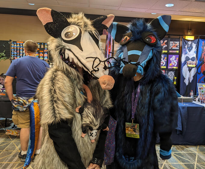 Kaiju &amp; Glitter Poss